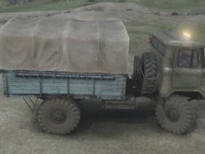 Мод Газ-66 и ЗиЛ-130 «Offroad» версия 1.1.3 для SpinTires (v03.03.16)