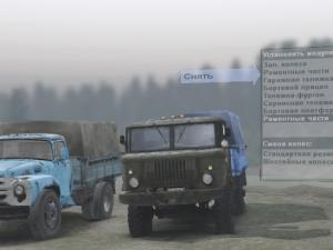 Мод Газ-66 и ЗиЛ-130 «Offroad» версия 1.1.3 для SpinTires (v03.03.16)