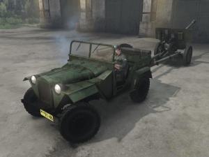 Мод Газ-67B версия 14.06.16 для SpinTires (v03.03.16)