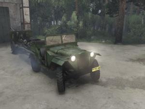 Мод Газ-67B версия 14.06.16 для SpinTires (v03.03.16)