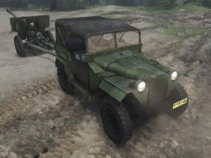 Мод Газ-67B версия 14.06.16 для SpinTires (v03.03.16)