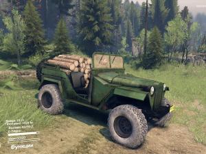 Мод Газ-67Б версия 1.0 для SpinTires (v2014)