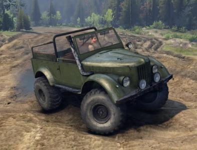 Мод Газ-69м версия 1.99 для SpinTires (v2014)