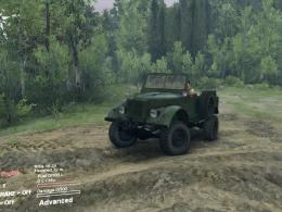 Мод Газ-69м версия 1.99 для SpinTires (v2014)