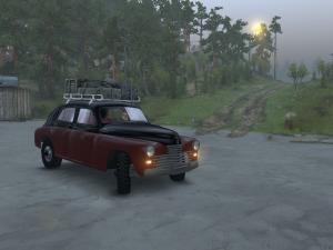 Мод ГАЗ-М-20 «Победа» версия 1.0 для SpinTires (v03.03.16)