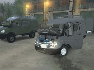 Мод Газель версия 06.07.16 для SpinTires (v03.03.16)