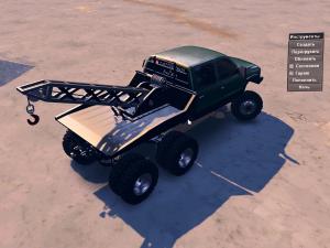 Мод GMC 6x6 3500 crew cab 2001 версия 13.09.16 для SpinTires (v03.03.16)