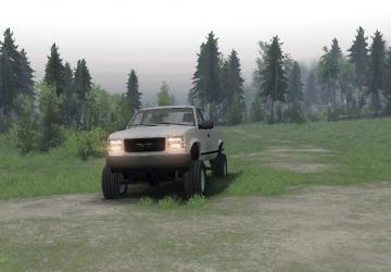 Мод GMC Sierra версия 1.0 для SpinTires (v03.03.16)