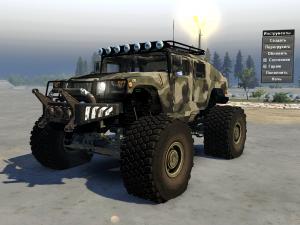 Мод Hummer версия 30.08.16 для SpinTires (v03.03.16)