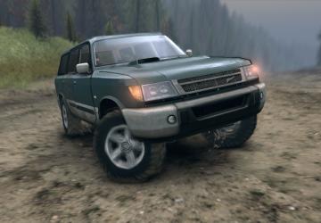 Мод Isuzu Trooper версия 1 для SpinTires (v03.03.16)