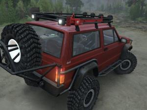 Мод Jeep Cherokee SE 3-door версия 30.06.16 для SpinTires (v03.03.16)