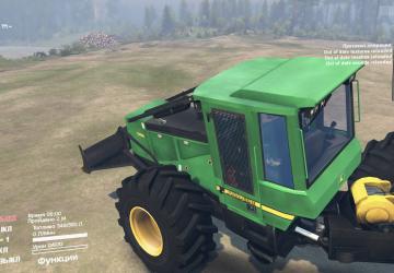 Мод John Deere 748H Skidder версия 29.09.18 для SpinTires (v03.03.16)