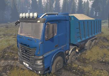 Мод K5 8x8 версия 1 для SpinTires (v03.03.16 и выше)