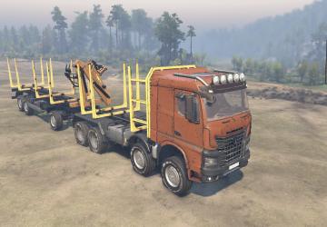 Мод K5 8x8 версия 1.2 для SpinTires (v03.03.16)