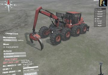 Мод K9000 Skidder для SpinTires (v03.03.16)