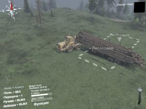 Мод К-700 дефолтный: тягач версия 1.0 для SpinTires (v03.03.16)