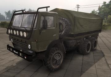 Мод KамA3-4310 Twin Turbo версия 26.04.17 для SpinTires (v1.3.7)