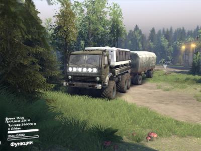 Мод КамАЗ-43101 версия final для SpinTires (v2014)