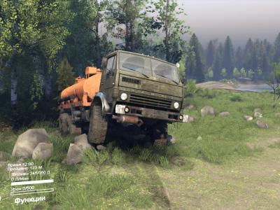 Мод КамАЗ-43101 версия final для SpinTires (v2014)