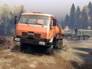 Мод КамАЗ-6520 версия 1.0 для SpinTires (v2014)