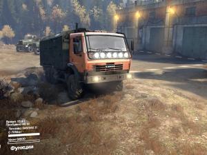 Мод КамАЗ-6520 версия 1.0 для SpinTires (v2014)