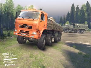 Мод КамАЗ-6560 версия 1.0 для SpinTires (v2014)