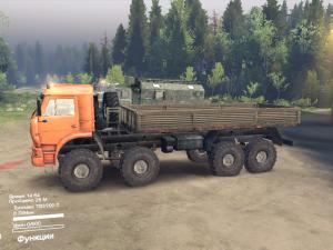 Мод КамАЗ-6560 версия 1.0 для SpinTires (v2014)