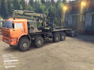 Мод КамАЗ-6560 версия 1.0 для SpinTires (v2014)