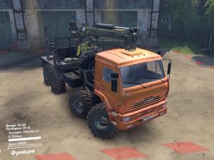 Мод КамАЗ-6560 версия 1.0 для SpinTires (v2014)