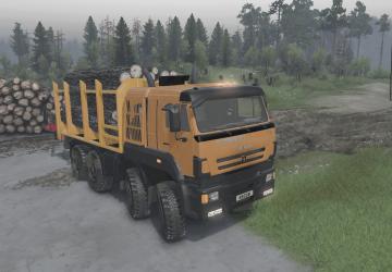Мод KAMAZ65228 Tempo версия 1.2 для SpinTires (v03.03.16 и выше)
