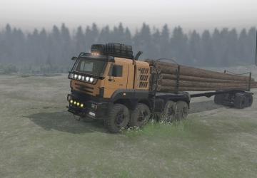 Мод KAMAZ65228 Tempo версия 1.2 для SpinTires (v03.03.16 и выше)
