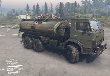 Мод Камаз-43101 версия 1.0 для SpinTires (v03.03.16)