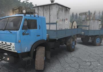 Мод КамАЗ 4326 4х4 версия 1 для SpinTires (v03.03.16)