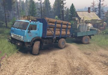 Мод КамАЗ 4326 4х4 версия 1 для SpinTires (v03.03.16)