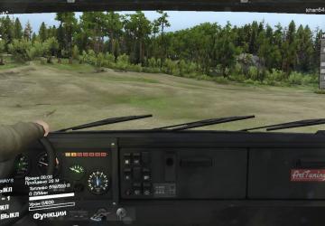 Мод КамАЗ-53504 Лесовоз версия 01.04.18 для SpinTires (v03.03.16)