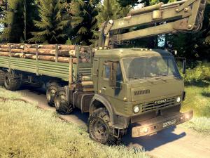 Мод КамАЗ-5350/53504 версия 16.07.17 для SpinTires (v03.03.16)