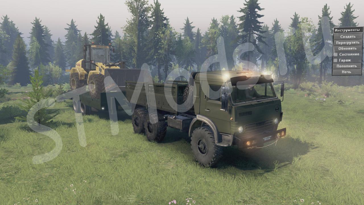 Скачать мод Камаз-5350 версия 4.0 для SpinTires (v03.03.16)