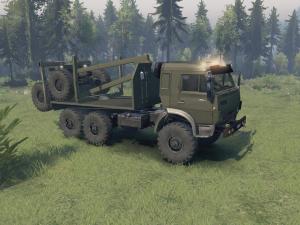 Мод Камаз-5350 версия 4.0 для SpinTires (v03.03.16)