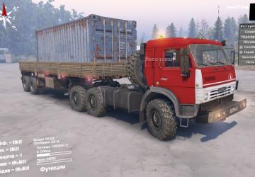 Мод Камаз 5410 6х6 замена дефолта версия 1.0 для SpinTires (v03.03.16)