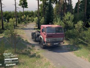 Мод КамАЗ-5410 6x4 версия 1.0 для SpinTires (v03.03.16)