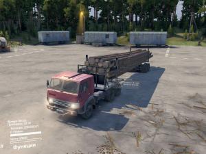 Мод КамАЗ-5410 6x4 версия 1.0 для SpinTires (v03.03.16)