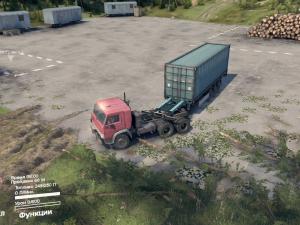 Мод КамАЗ-5410 6x4 версия 1.0 для SpinTires (v03.03.16)