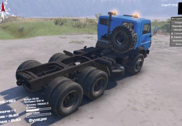 Мод Камаз 5410 Дефолт версия 1.0 для SpinTires (v03.03.16)