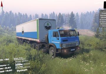 Мод Камаз 5410 Дефолт версия 1.1 для SpinTires (v03.03.16)