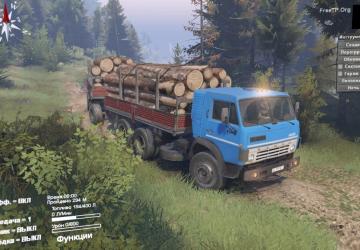 Мод Камаз 5410 Дефолт версия 1.2 для SpinTires (v03.03.16)