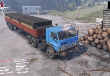 Мод Камаз 5410 Дефолт версия 1.2 для SpinTires (v03.03.16)