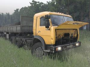 Мод Камаз-54115 «Madarik» версия 16.02.17 для SpinTires (v03.03.16)