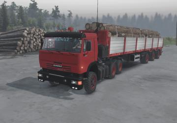 Мод КамАЗ-54115 ЯМЗ-238 версия 1 для SpinTires (v03.03.16)