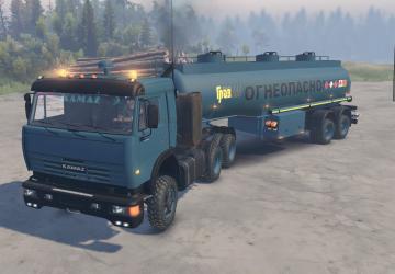 Мод КамАЗ-54115 ЯМЗ-238 версия 1 для SpinTires (v03.03.16)