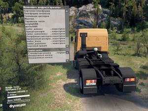 Мод КамАЗ-5460 4x4 версия 1.0 для SpinTires (v03.03.16)